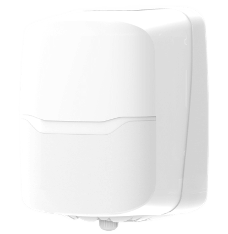 Dispensador Rolo Papel Multiusos Espiral Branco Cozinhas Refeitorio Escolas Empresas