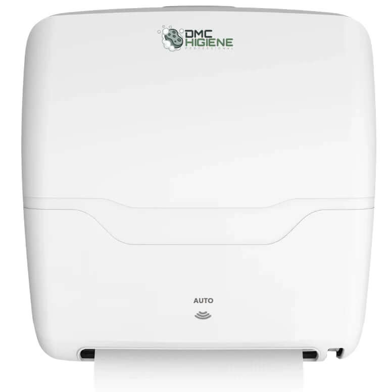Dispensador Toalhas Mao Rolo AutoCorte Automatico Preto | DMC Higiene