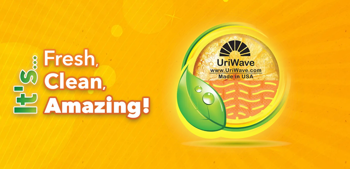 Tapete de Borracha Extra Perfumado para Urinol URIWAVE