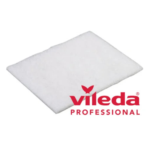Esfregão Branco Vileda Profissional | Pack de 10 Unidades | Alta performance e durabilidade