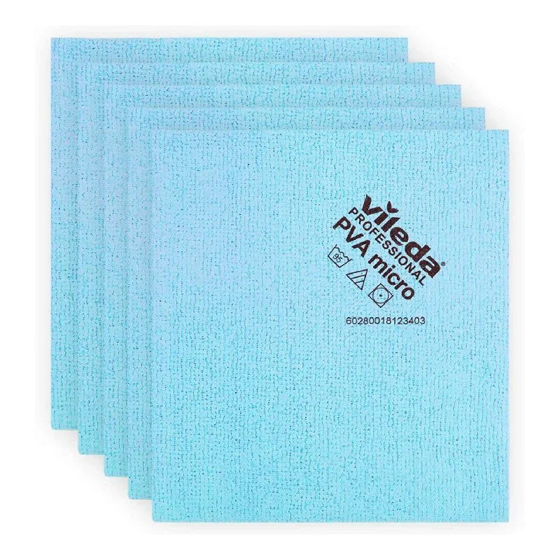 Pano Microfibra VILEDA PVA Micro Limpeza Profissional Azul