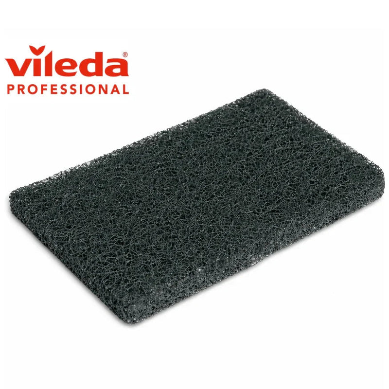 Esfregão Placas Preto Vileda Profissional Extra Forte Grelhas Chapas Cozinhas