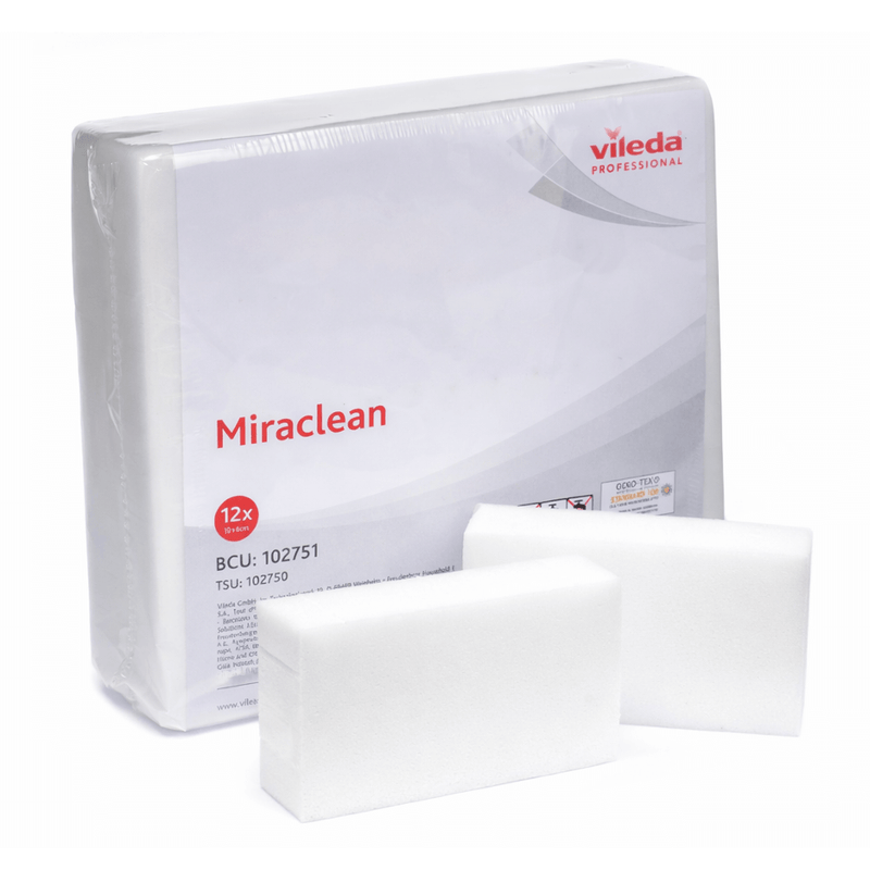 Placa Abrasiva Limpeza Vileda Miraclean | Pk12