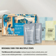 Kit Higiene Boas-Vindas GRAMMO com amenities essenciais para hóspedes em embalagem reutilizável, para hotelaria e alojamentos locais