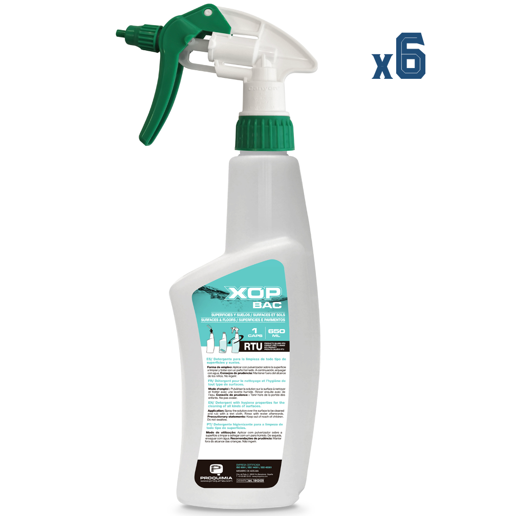 XOP BAC BOTTLE KIT (6un)