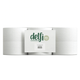 Papel Higiénico Jumbo 2F 75M Delfi Pro Low Cost - Pack com 12 rolos, suaves e resistentes.
