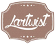 Logotipo da marca Lartwist, destaque para a qualidade do Bicarbonato de Sódio.