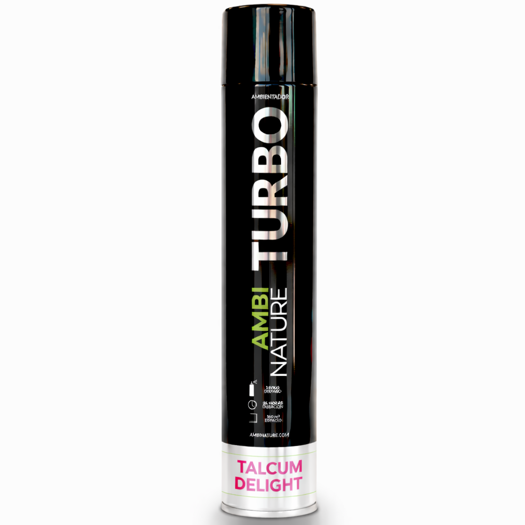 Ambientador Spray de Grande Descarga Talcum Delight | 750ml